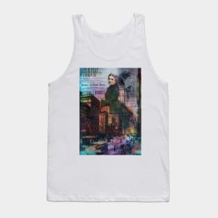 Collage Art Victoria Woodhull Tank Top